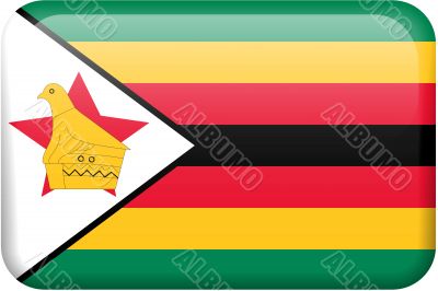 Zimbabwe Flag Button