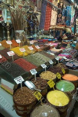 Old Egyptian market in Instanbul, Turkey