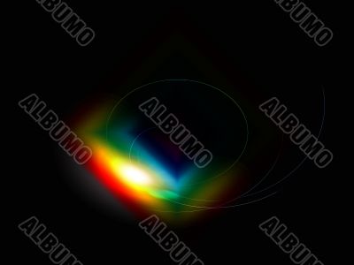 Abstract color light background