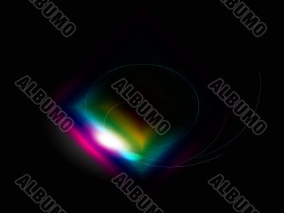 Abstract color light background