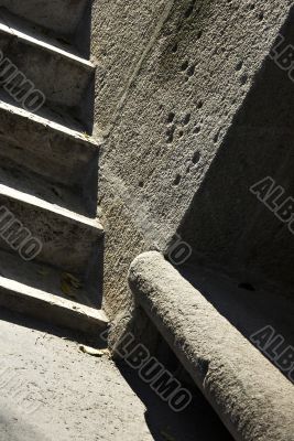 Stair in Budapest, Hungary