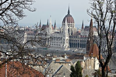 Hungarian parliament.