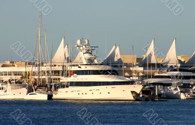 Superyacht On The Gold Coast