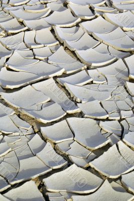 Cracked desert