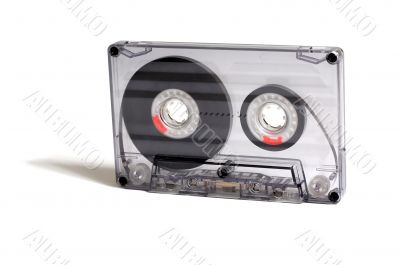 transparent audiocassette