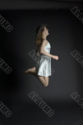 Pretty jumping women #2 Pretty jumping women #2