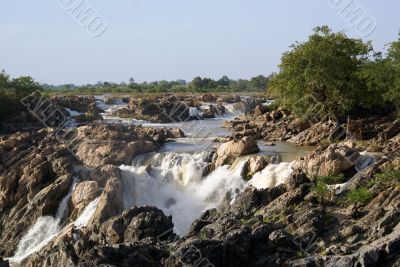 Waterfall in Laos
