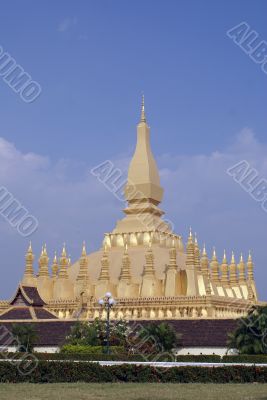 Golden stupa
