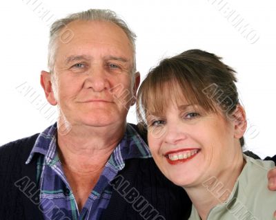 Senior Man With Daughter Senior Man With Daughter