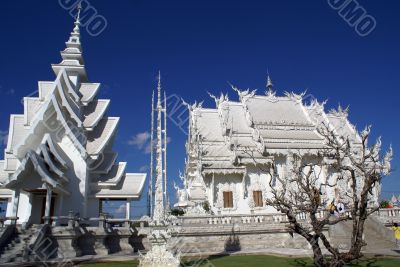 Temple and stupa