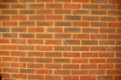 New brick wall