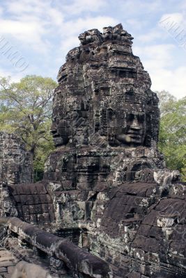 Tower in Bayon temple