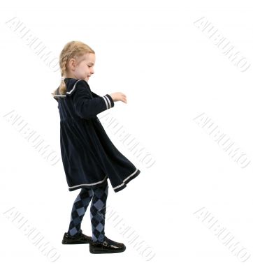 windy little girl windy little girl