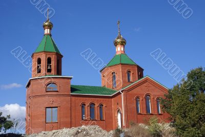 Red brick church