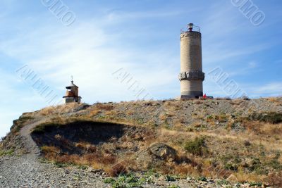 Light house on the rock