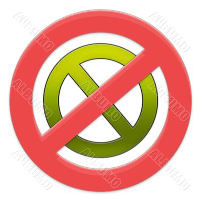 Sign forbidding to forbid