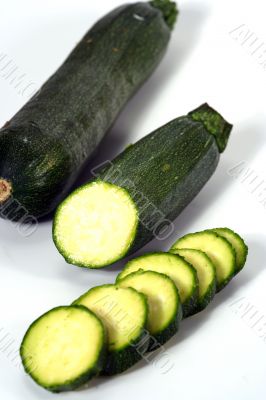 Marrow isolated in white background