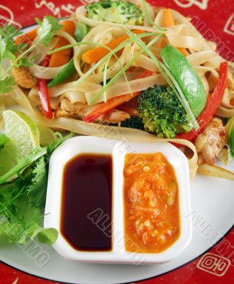 Chicken Noodle Stirfry Chicken Noodle Stirfry