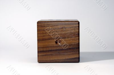 dice on a white background