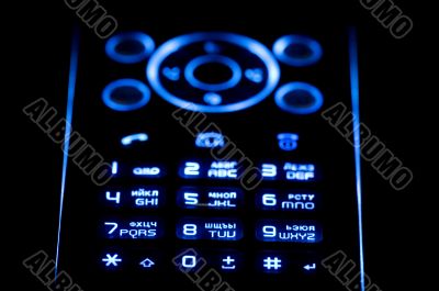 mobile phone close up