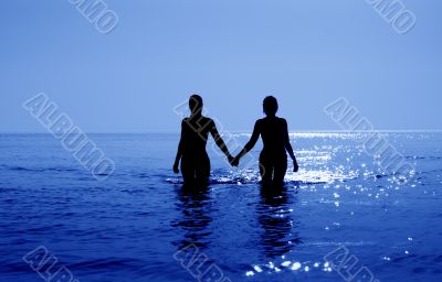 tropical sunrise in blue ocean tropical sunrise in blue ocean