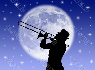 Trumpet player