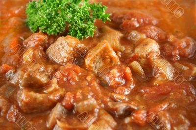 Beef Casserole Background