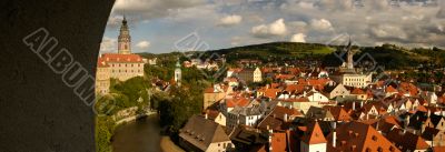 Czech Krumlov architecture