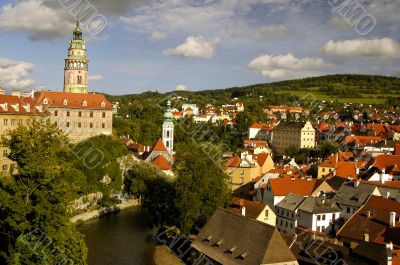 Czech Krumlov architecture