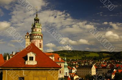 Czech Krumlov View