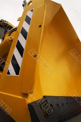 Bulldozer plate.