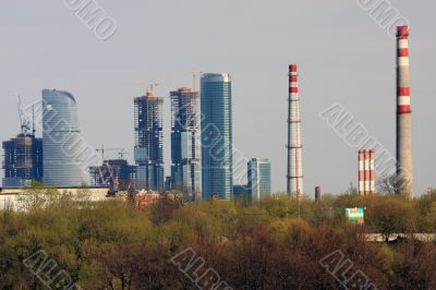 Business centre `Moscow-city` Business centre `Moscow-city`