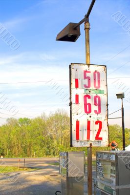 Old Gas Pumps