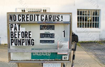 Old Gas Pumps