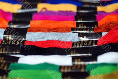 Brightly Coloured Threads