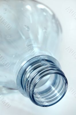 Plastic blue botlle Plastic blue botlle