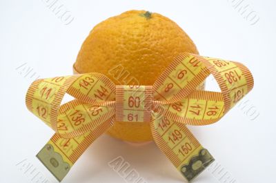 Symbol of diet and healthy eating. Symbol of diet and healthy eating.