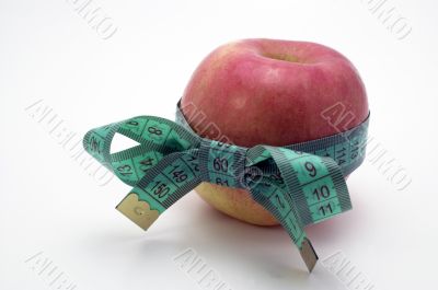 Symbol of diet and healthy eating. Symbol of diet and healthy eating.
