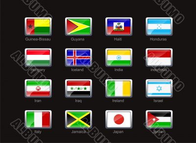 Flag icon set  - part 5