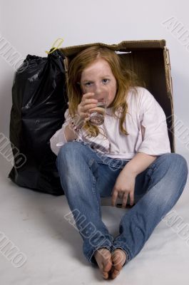 homeless thirsty girl homeless thirsty girl