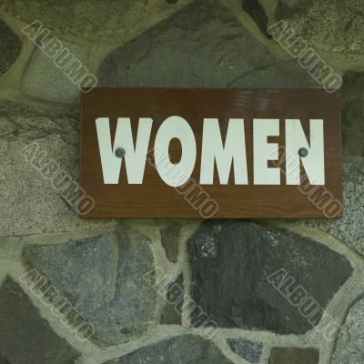 women sign