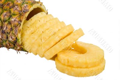 Spilling Pineapple Slices