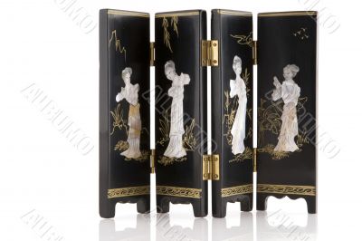 chinese folding screen