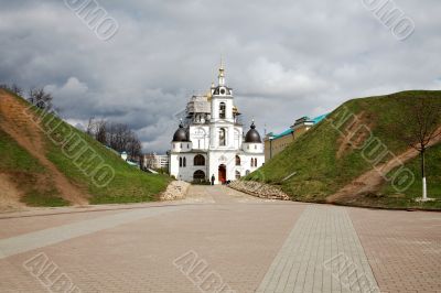 Cathedral in the Kremlin of city Dmitrov Cathedral in the Kremlin of city Dmitrov