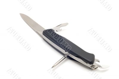 knife on white