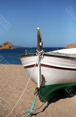 Boat on a beach