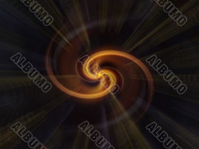 gold swirl background