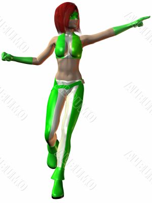 Toon Figure - Gamma Girl