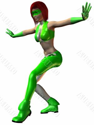 Toon Figure - Gamma Girl
