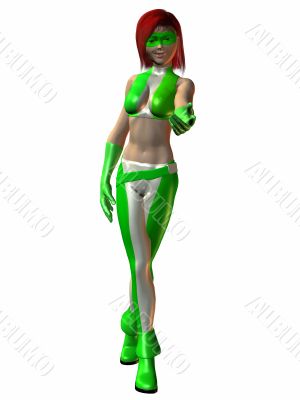 Toon Figure - Gamma Girl